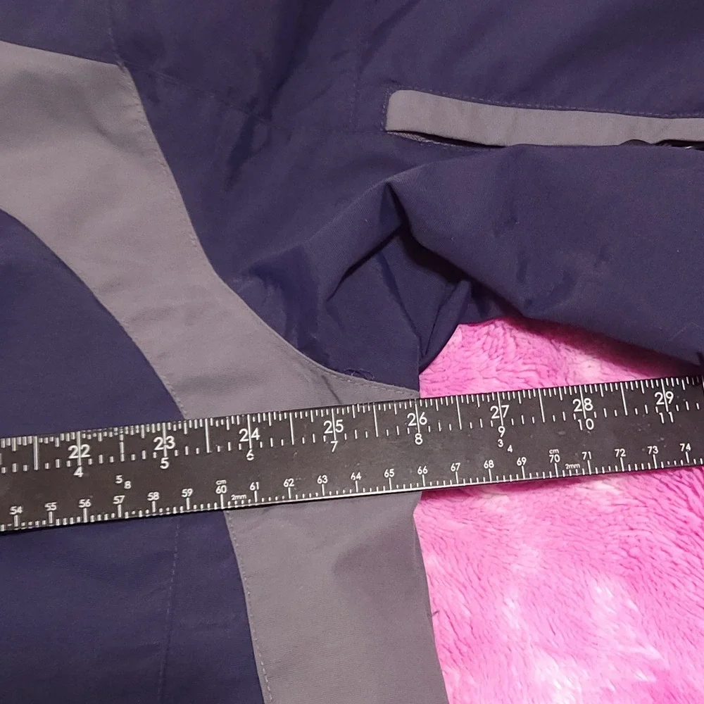 Port Authority Fleece Lined Windbreaker Jacket Men's‎ XL Willdan Logo Navy